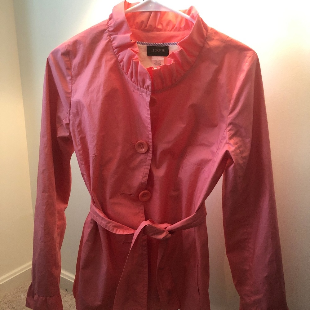 Coral J.Crew Jacket - Size 4